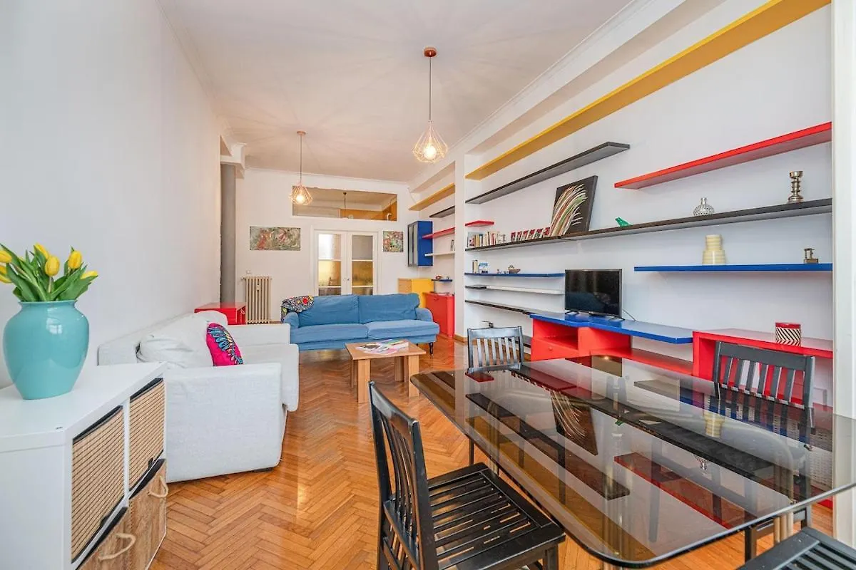 Mondrian Style House Apartment Milan